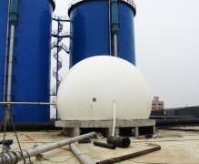福建聯(lián)盛紙業(yè)雙膜氣柜工程